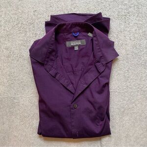 Kenneth Cole Reaction Purple Dress Shirt